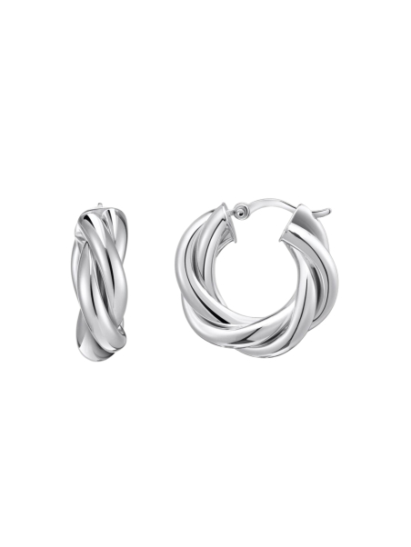 Thomas Sabo CR742-001-21 Silver Hoop Earrings in… | Diademita