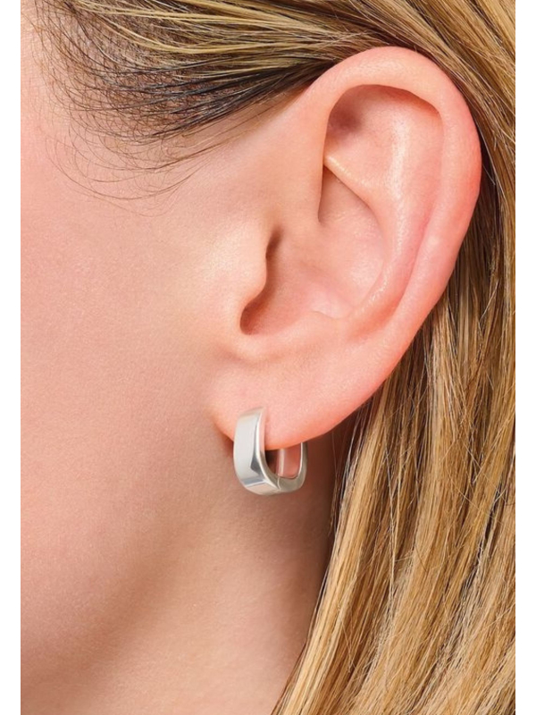 Thomas Sabo CR743-001-21 Small Silver Hoop Earrings in… | Diademita