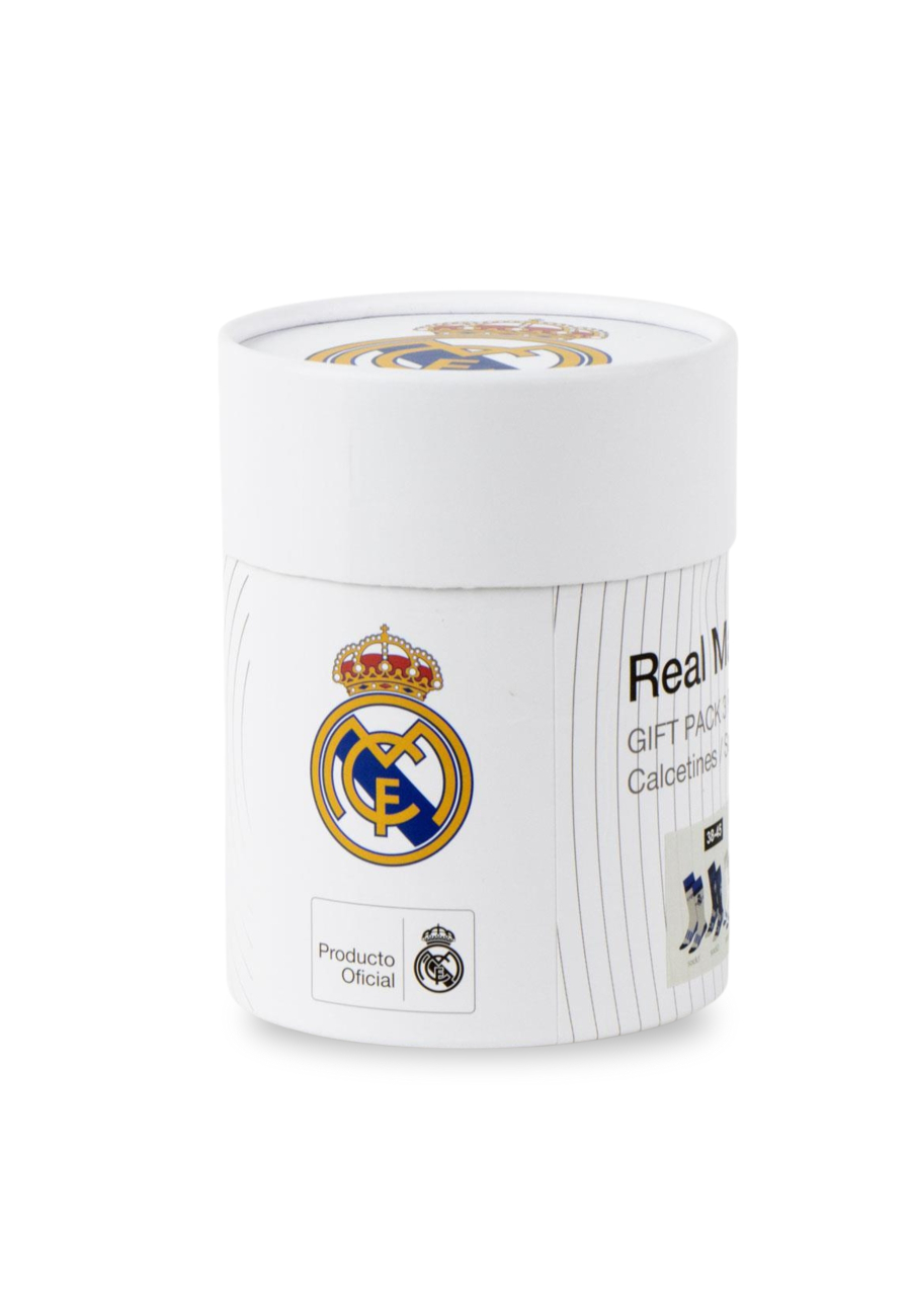 Cerda 2900003004 Sokken Set 3 Stuks Real Madrid met Doos | Diademita