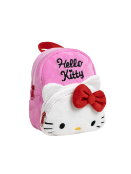 Pluchen Kleuterrugzak met Premium Karakter, Hello Kitty – Roze
