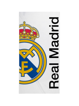 Serviette Polyester - Real Madrid – Blanc