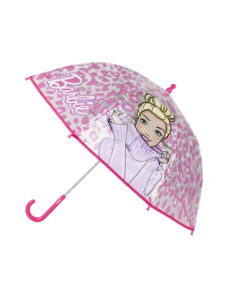 Paraplu POE Handmatig Bel Barbie – Roze