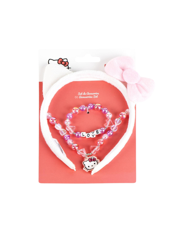 Ensemble de bijoux pour enfants 3 pièces Hello Kitty