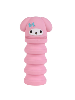 Pennenetui Siliconen Hello Kitty – Roze