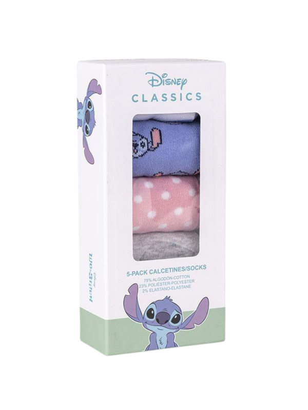 Disney 2900001548 Socks Pack 5 Pieces Stitch | Diademita