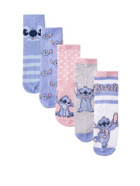 Socken Pack 5-teilig Stitch