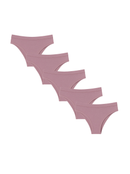 ULTRA SOFT Slip Brésilien Femme Pack de 5