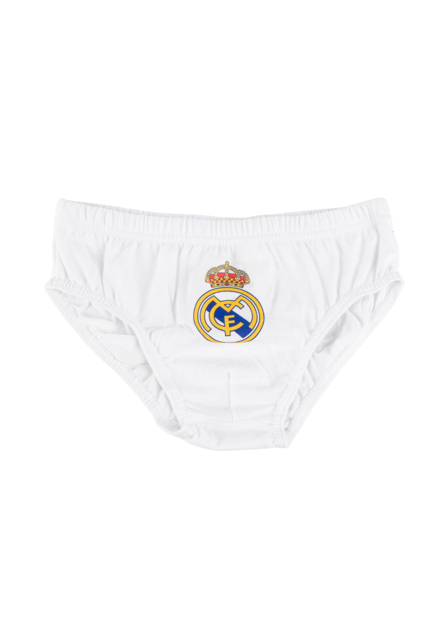 Jungen-Unterwäsche-Set Single Jersey 3-teilig Real Madrid