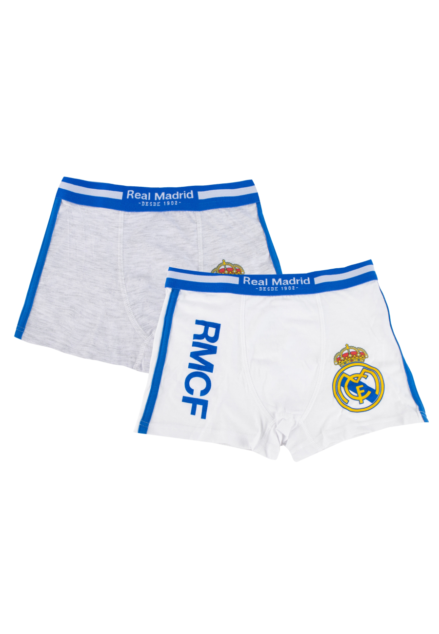 Paquet de Boxers Single Jersey 2 Pièces Real Madrid