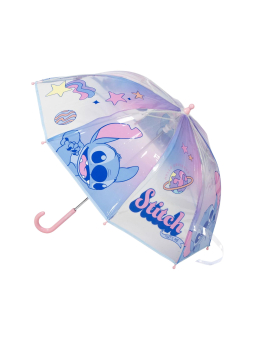 Stitch Manueller Bubble-Regenschirm – Multicolor