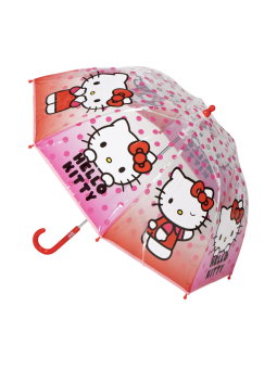 Cerda 2400000860 Hello Kitty Manueller Bubble-Regenschirm | Diademita