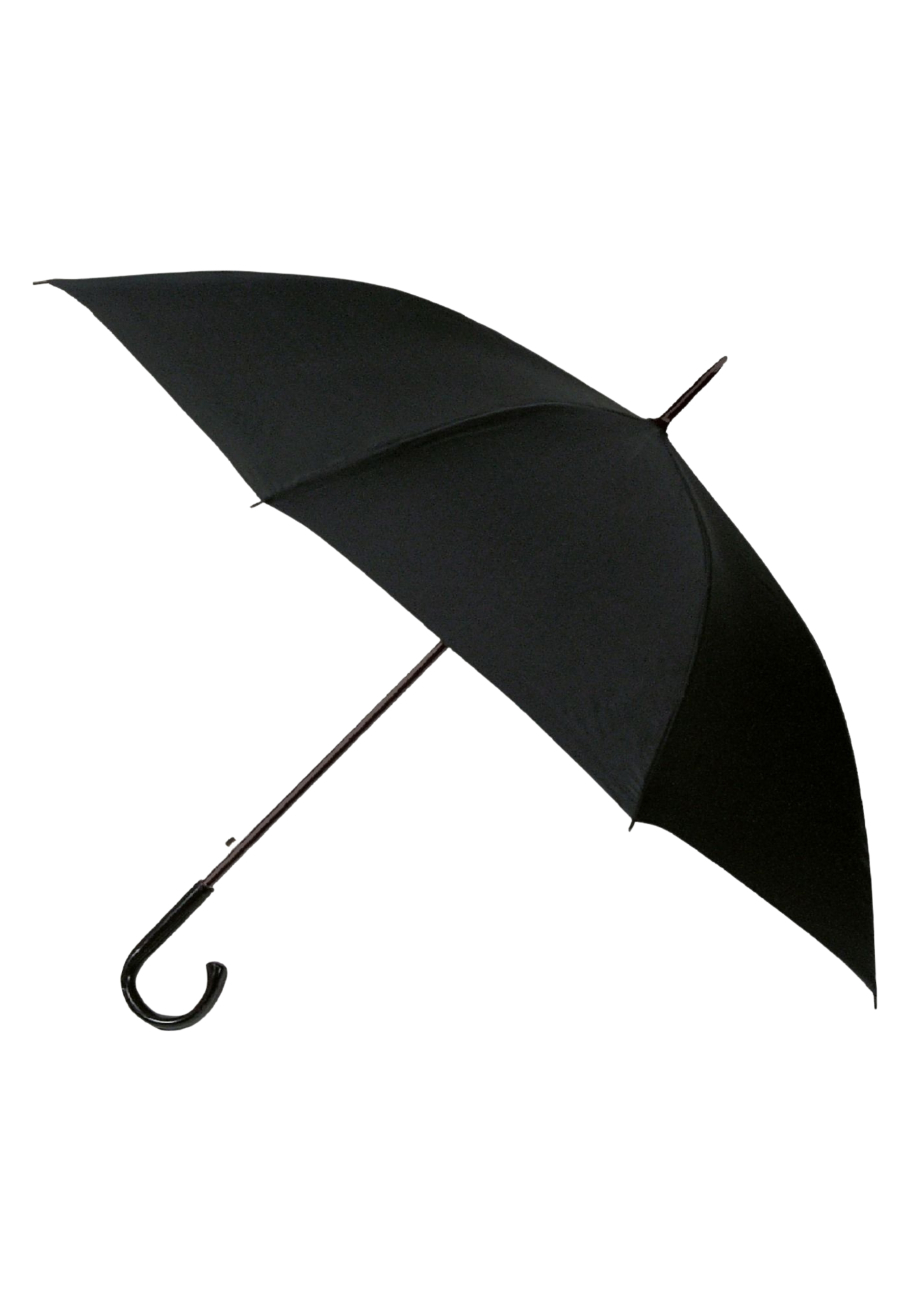 Großer Regenschirm - Automatisch - 115 cm - Schwarz