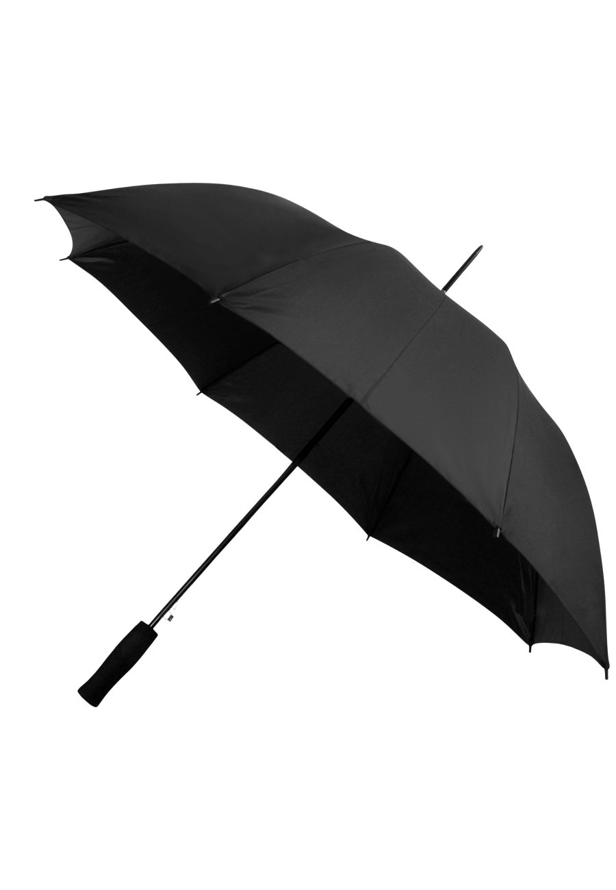 Regenschirm - Kompakt - Automatik - 102 cm - Schwarz - Grau