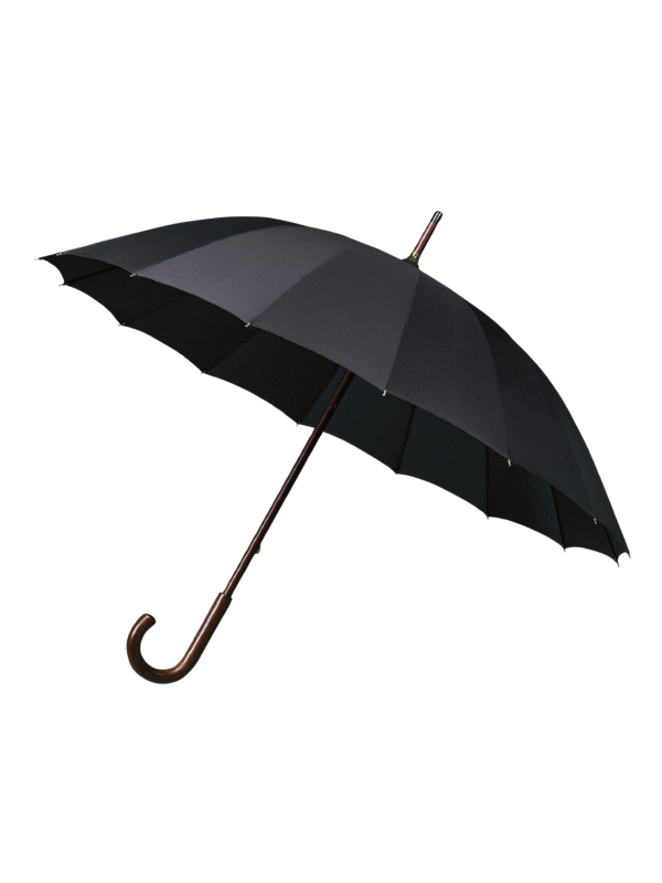 Umbrella - Compact - Manual opening - 102 cm - Black