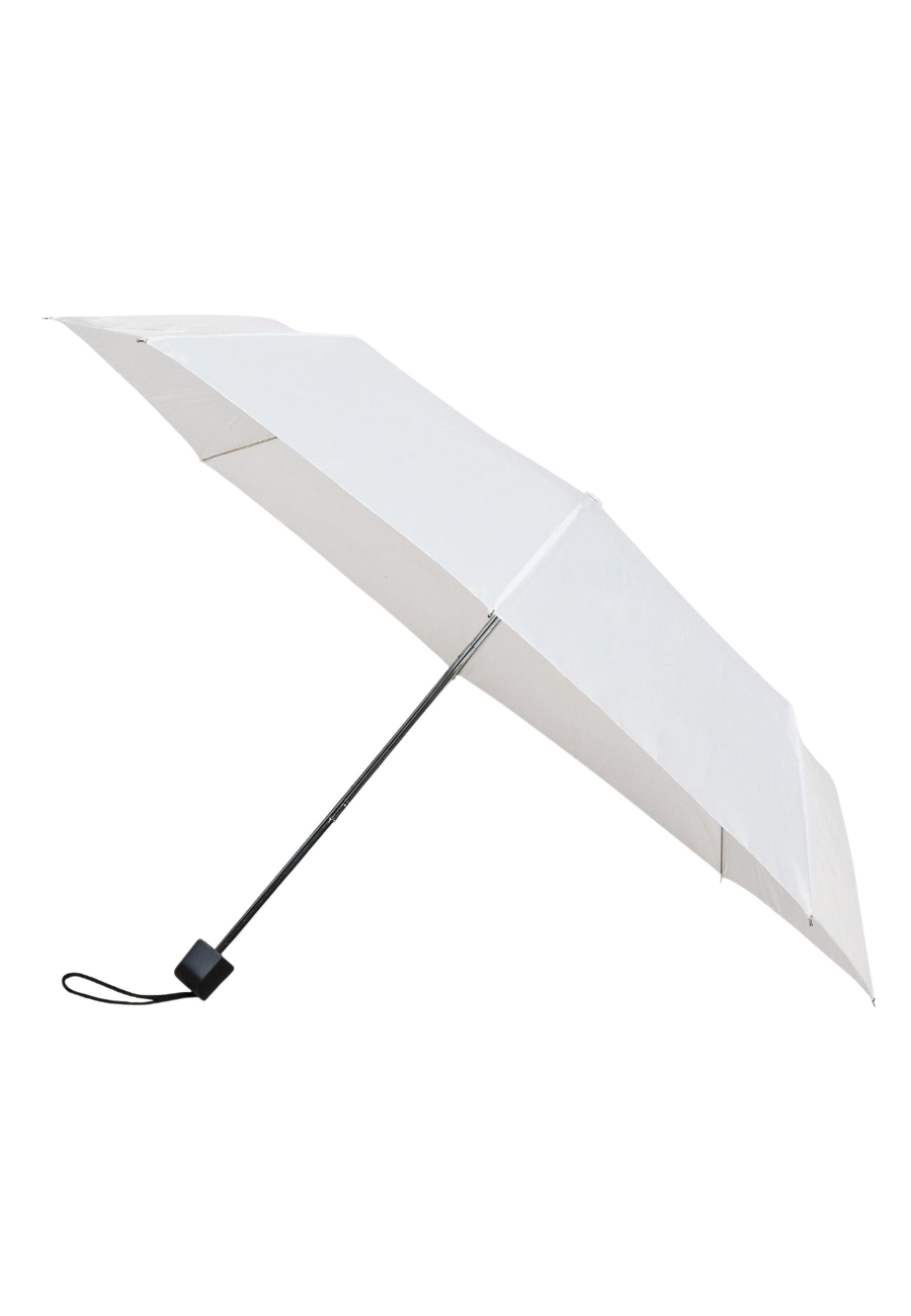 Regenschirm - Faltbar - Manuelle Öffnung - 90 cm - Weiß