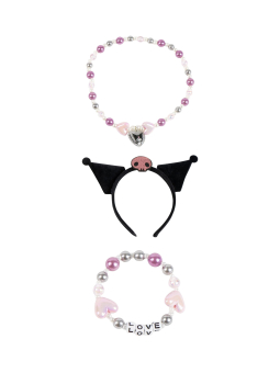 Sanrio 2500003438 Kinderschmuck Set 3-teilig Hello Kitty | Diademita