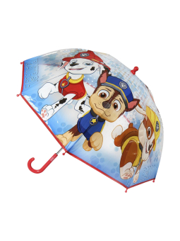 Disney 2400000399 Manueller POE-Regenschirm - Paw Patrol | Diademita