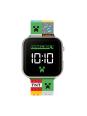 Minecraft Kids LED Digital Colourful Multicolour Silicone Strap Watch