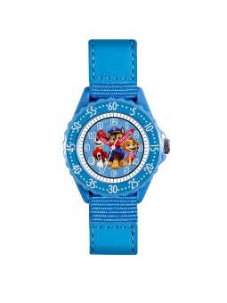 Montre Éducative (Time Teacher) Pat' Patrouille avec Bracelet en Tissu