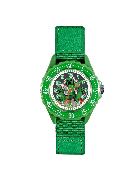 Minecraft Fabric Strap Time Teacher Watch