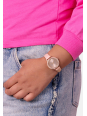 Montre Tikkers avec Sertissage de Pierres et Bracelet Rose
