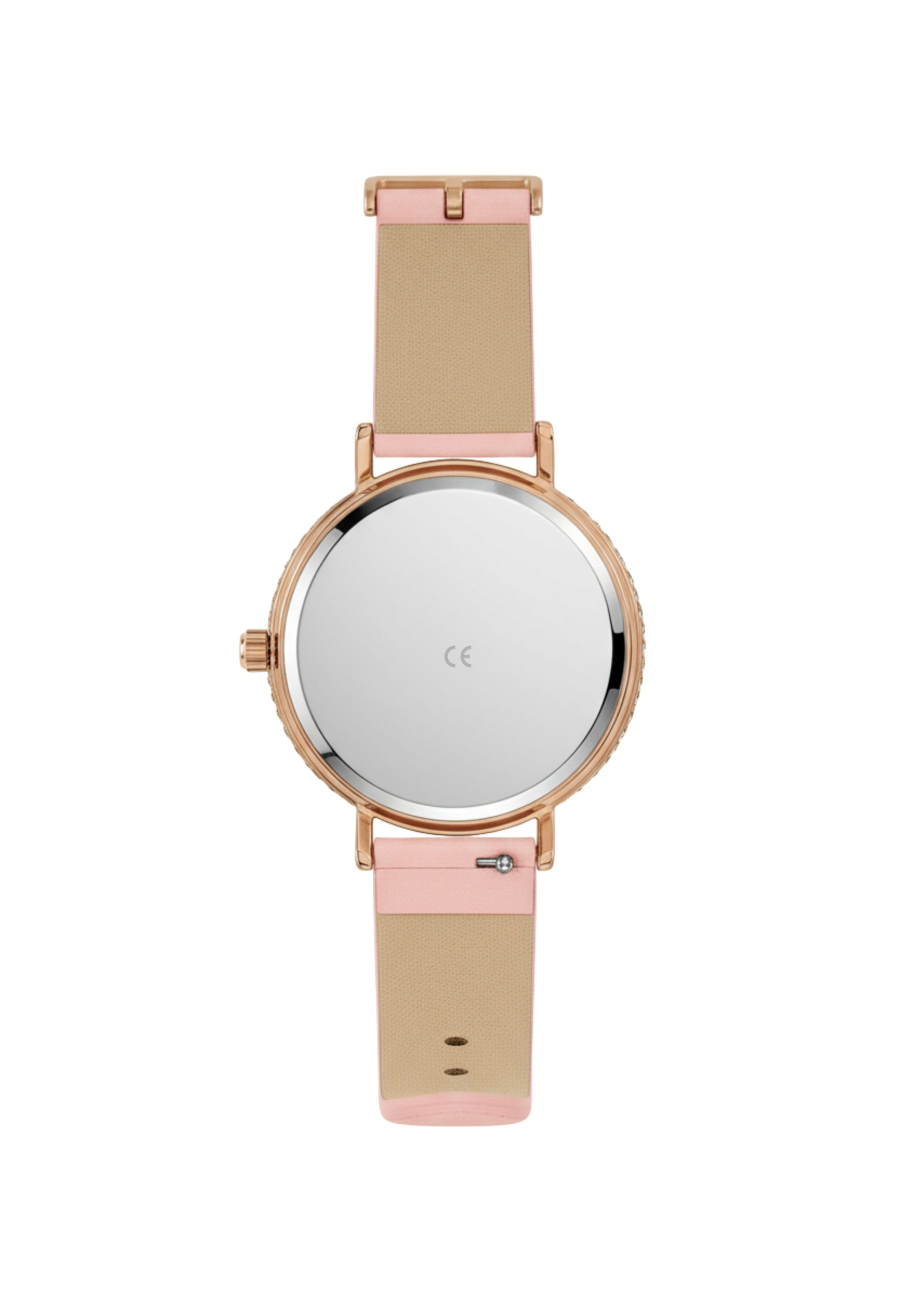 Tikkers Stone Set Watch with Pink Strap