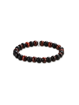 Thomas Sabo A2196-806-7 Armband met Obsidiaan en Rood… | Diademita