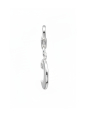 Maxte CH-JB3855 Silberner Halbmond Clip-Anhänger mit… | Diademita