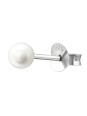 Maxte ES-FWP4-RP 4 mm Sterling Zilveren Oorknopjes | Diademita