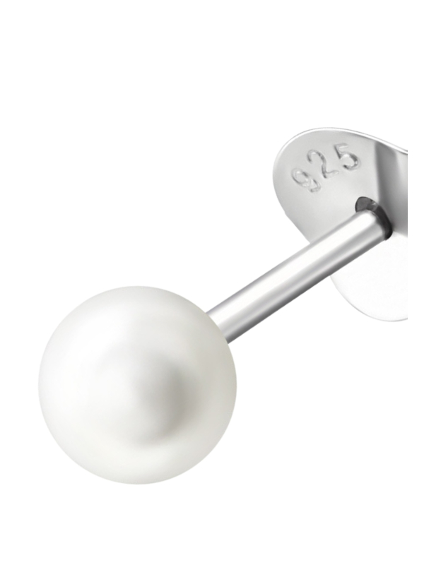 Maxte ES-FWP4-RP Boucles d’Oreilles Clous en Argent… | Diademita