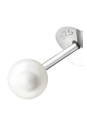 Maxte ES-FWP4-RP 4 mm Sterling Zilveren Oorknopjes | Diademita