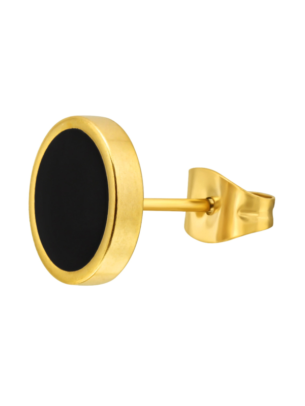 Maxte NIM16042020-04GD Puces d'Oreilles Rondes 10 mm en… | Diademita