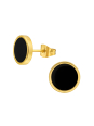 Maxte NIM16042020-04GD Puces d'Oreilles Rondes 10 mm en… | Diademita