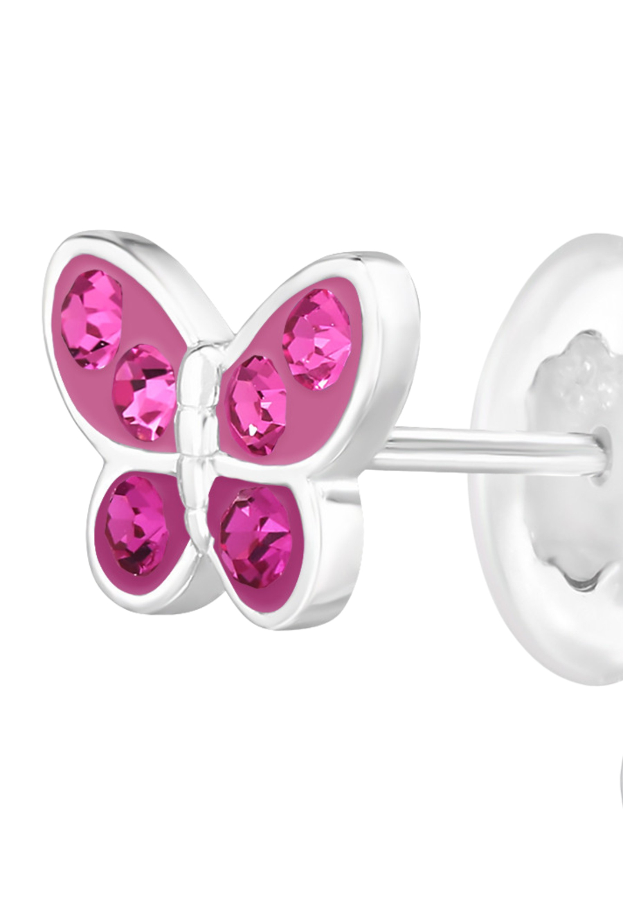 Maxte ES-JB19071-ROS-FUC Puces d'Oreilles Papillon… | Diademita
