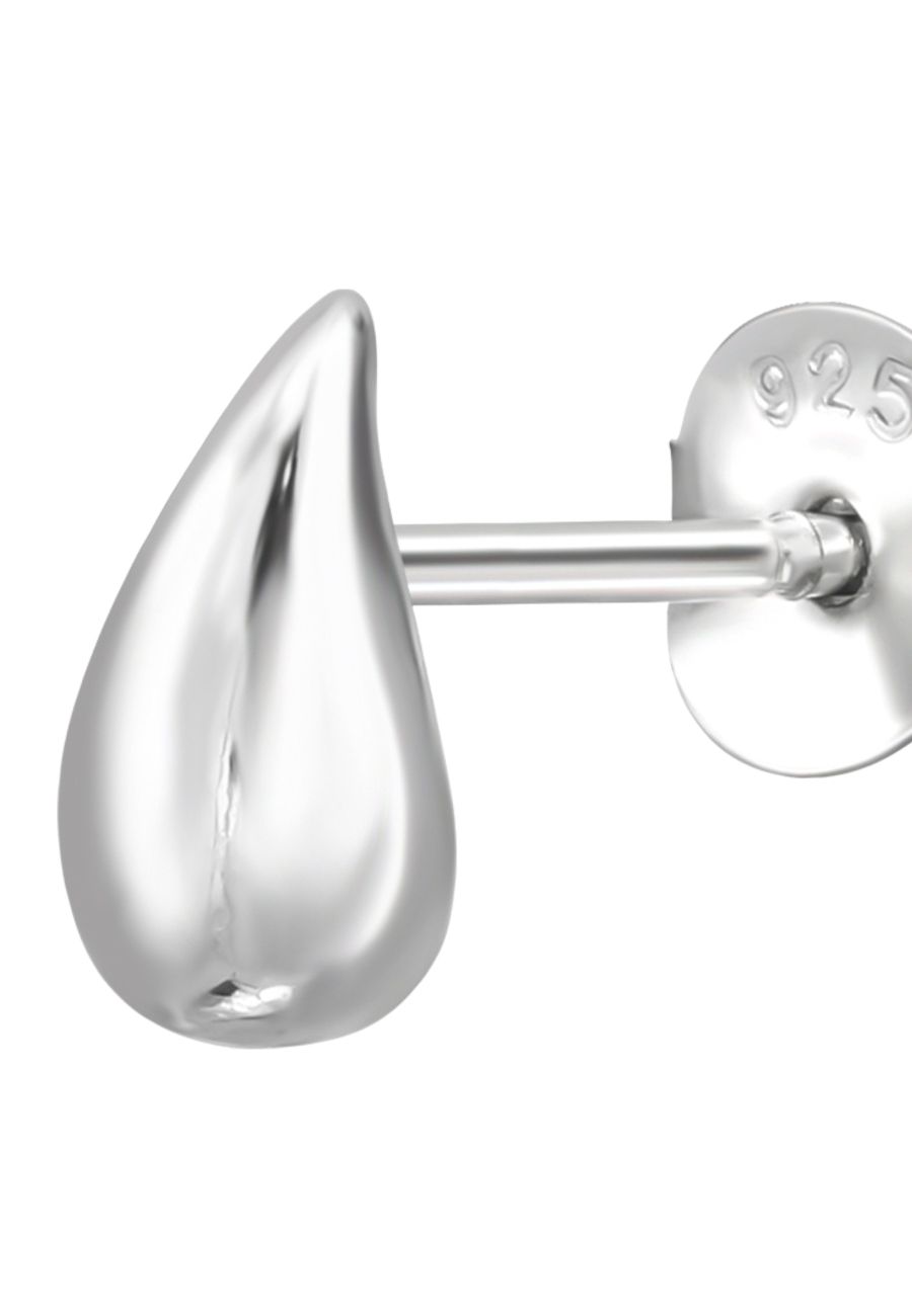 Puces d'Oreilles Goutte d'Eau en Argent Sterling  Export to Sheets