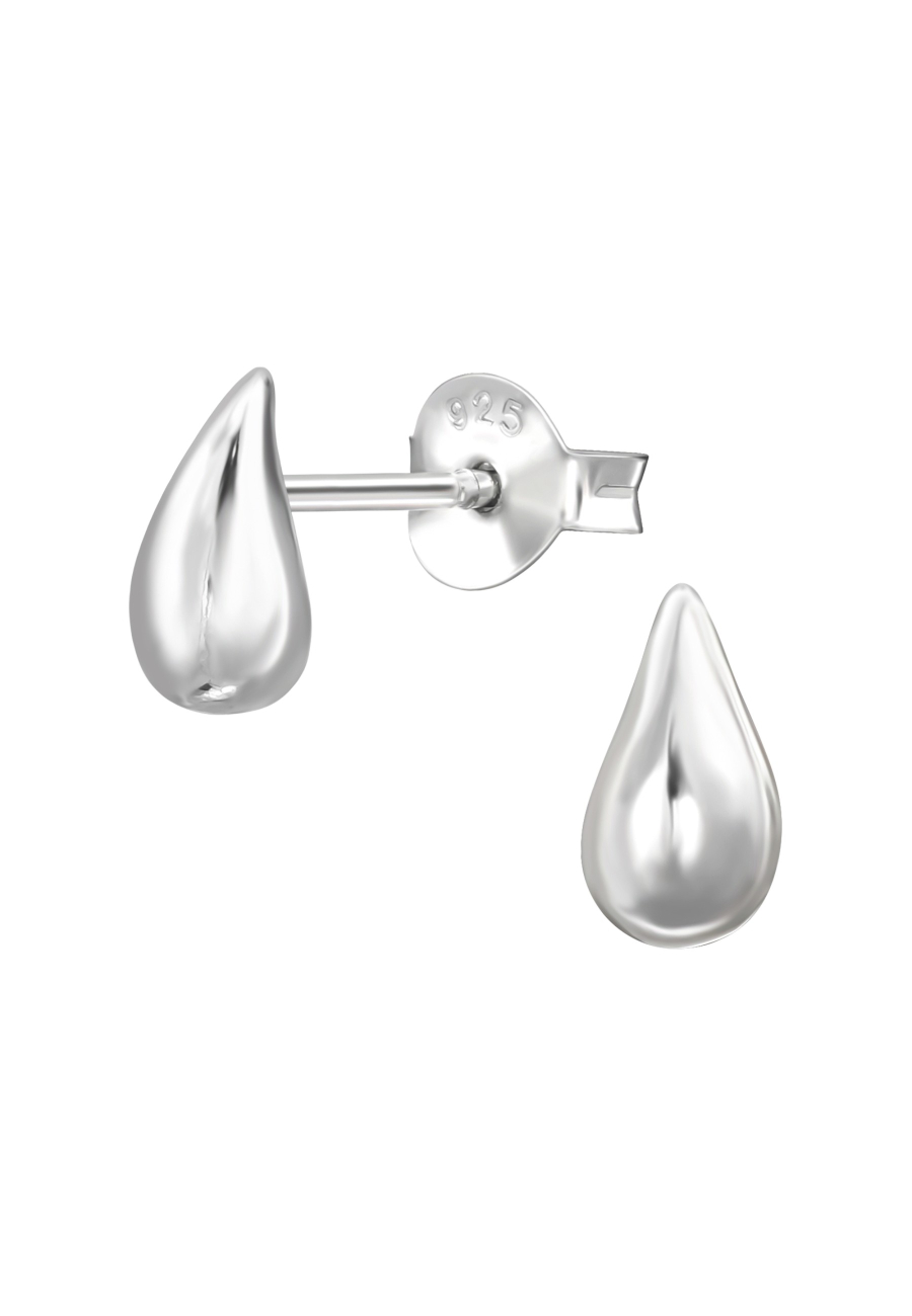 Puces d'Oreilles Goutte d'Eau en Argent Sterling  Export to Sheets