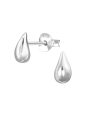 Puces d'Oreilles Goutte d'Eau en Argent Sterling  Export to Sheets