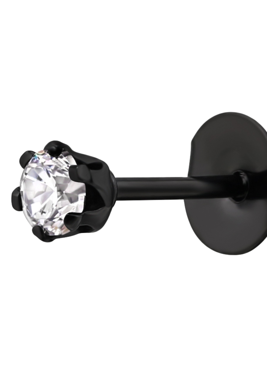 Maxte SES-055-3 Puces d'Oreilles Rondes 3 mm en Acier… | Diademita