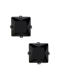 Maxte SES-056-6-BK Vierkante 6 mm Oorstekers van… | Diademita