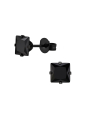 Maxte SES-056-6-BK Vierkante 6 mm Oorstekers van… | Diademita
