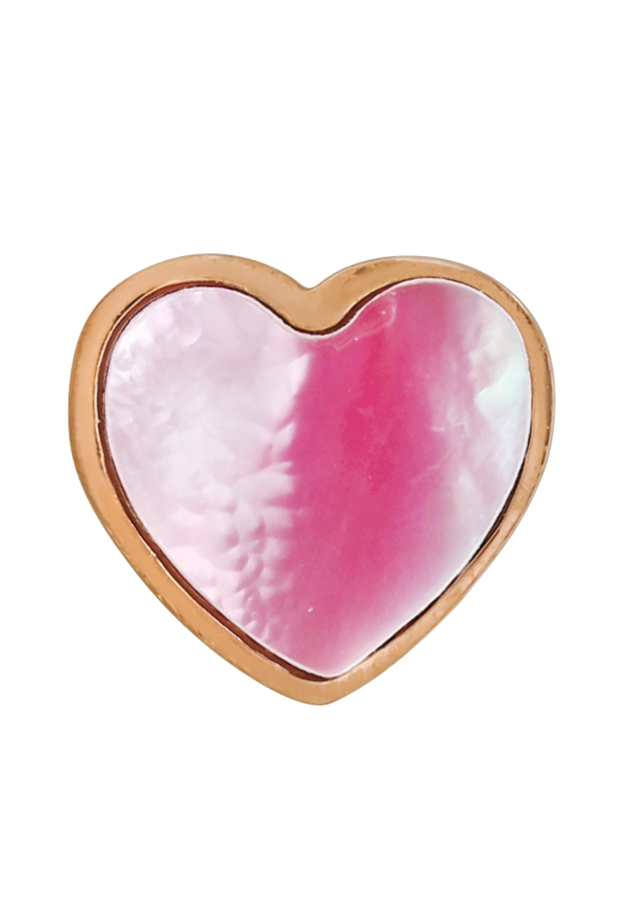 Maxte SES-1168-RGD Herz-Ohrstecker aus Edelstahl mit… | Diademita