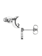 Maxte SES-1398-SS Puces d'Oreilles Lune avec Étoile 8 mm… | Diademita