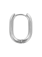 Maxte SHG-701-SS 23mm Stainless Steel Huggie Hoops | Diademita
