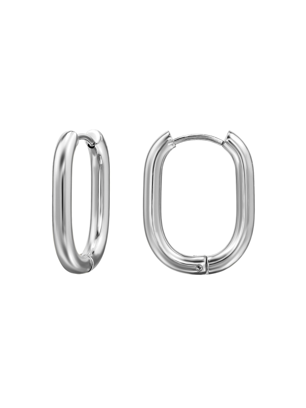 Maxte SHG-701-SS 23 mm Edelstahl Huggie Creolen | Diademita