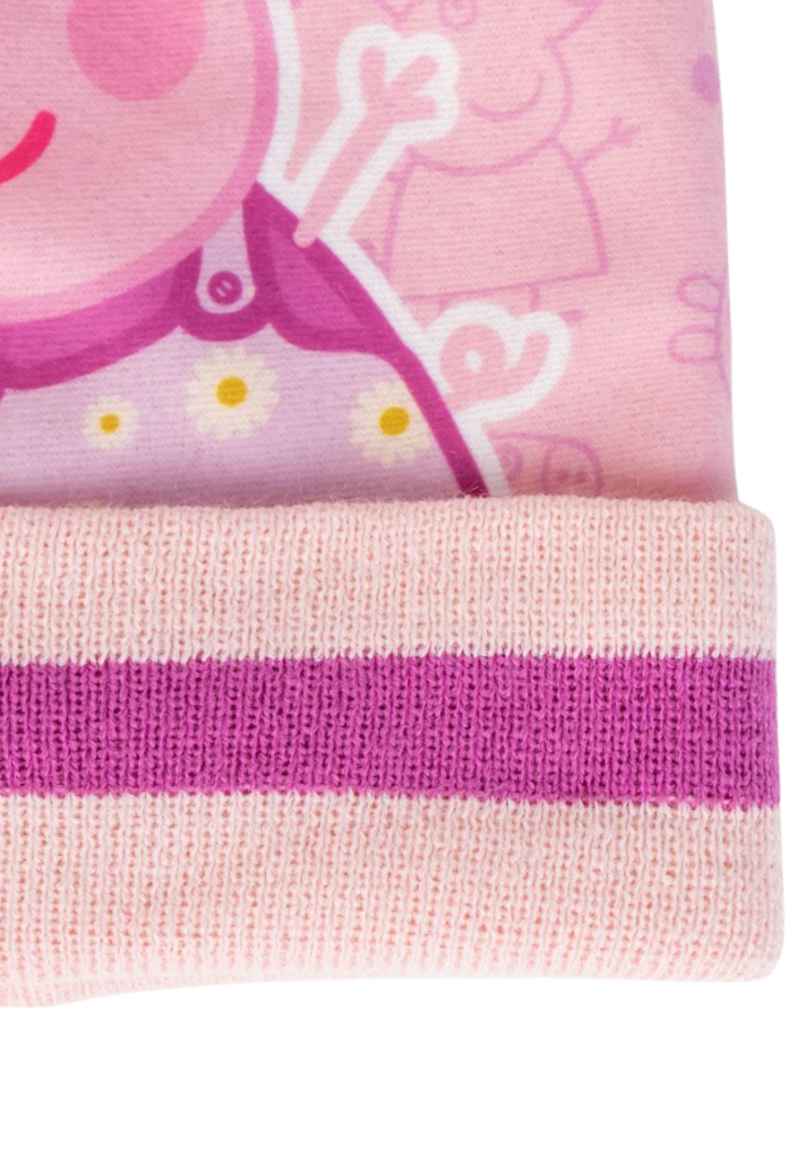 Ensemble 2 pièces Peppa Pig – bonnet et gants