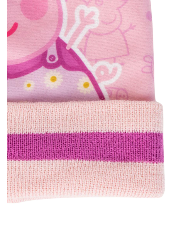 Peppa Pig 2-Piece Set – Beanie and Gloves