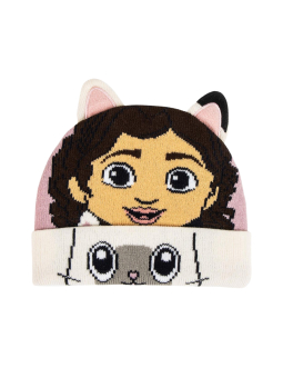Gabby's Dollhouse Mütze mit Punkt-Applikationen