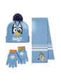 Disney 2200010580 Ensemble écharpe Bluey de 3 pièces | Diademita