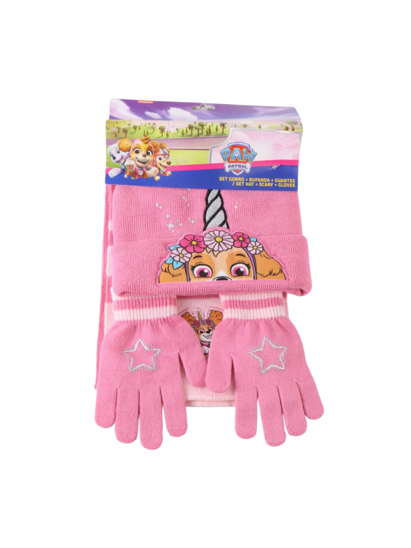 Disney 2200010581 3-teiliges PAW Patrol Schal-Set | Diademita