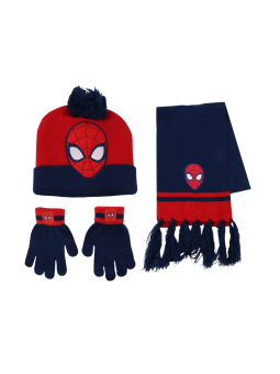 Ensemble écharpe Spider-Man de 3 pièces